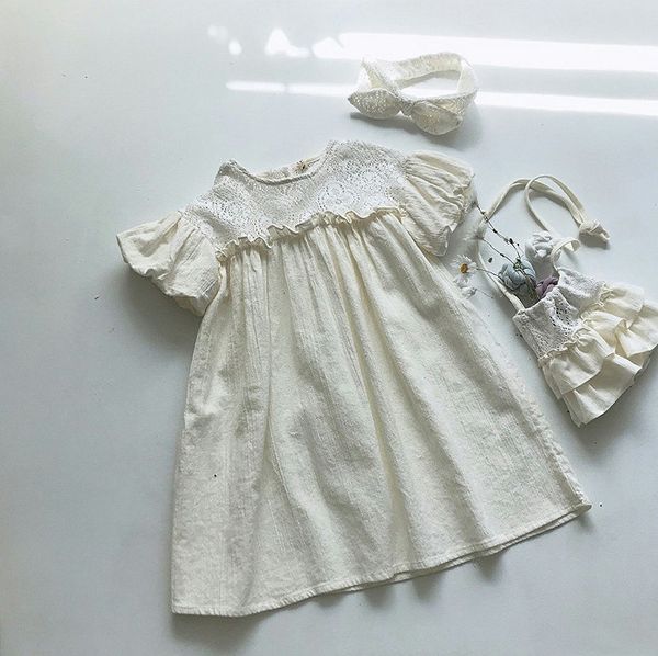 owligbaby 2020 spring girls dress cotton puff sleeves lace children clothes dress wholesale, Red;yellow
owligbaby 2020 spring girls dress cotton puff sleeves lace children clothes dress wholesale, Red;yellow