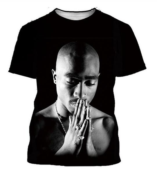 summer style men women short sleeve shirt tupac 2pac 3d digital print t-shirts for tees shirts loose casual tees r0137, White;black
summer style men women short sleeve shirt tupac 2pac 3d digital print t-shirts for tees shirts loose casual tees r0137, White;black