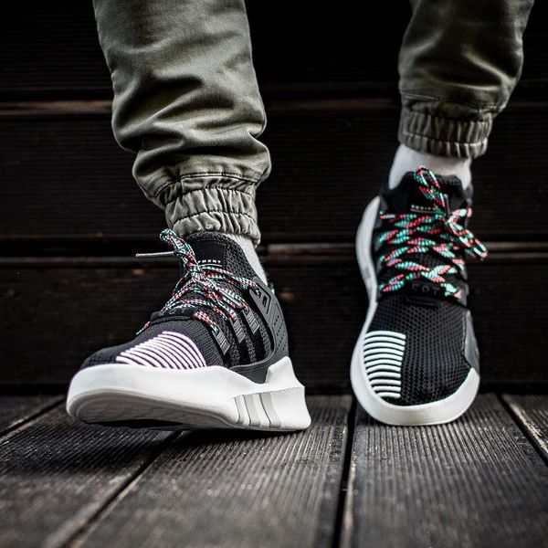 2018 New EQT Bask Support Basketball Mid Running Shoes Mens and Womens Breathable Casual Shoes Hight Quality Run EQT Sneakers Mens Shoes