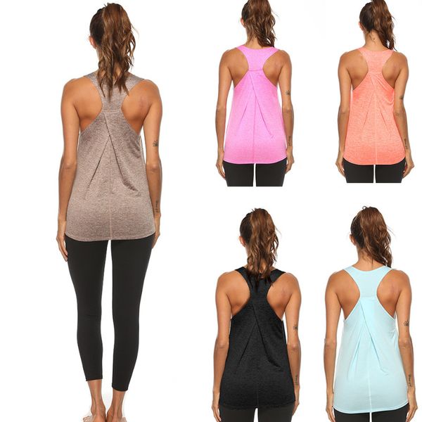 women yoga vest sleeveless backless sport shirt women running gym shirt sport jerseys fitness yoga tank s-xxl, White;red
women yoga vest sleeveless backless sport shirt women running gym shirt sport jerseys fitness yoga tank s-xxl, White;red