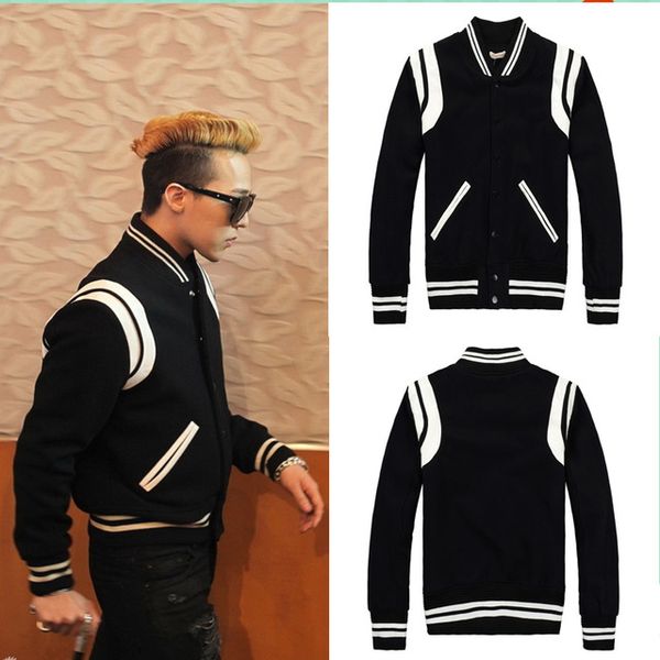 2017 new fashion spring and autumn men's clothing new arrival big bang gd outerwear jacket men clothing, Black;brown
2017 new fashion spring and autumn men's clothing new arrival big bang gd outerwear jacket men clothing, Black;brown