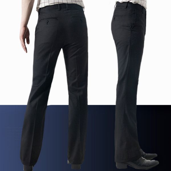 men's suit pants new men's khaki fiared pants slim korean version of the big pants men's casual trousers more sizes 29-36 37, Black
men's suit pants new men's khaki fiared pants slim korean version of the big pants men's casual trousers more sizes 29-36 37, Black