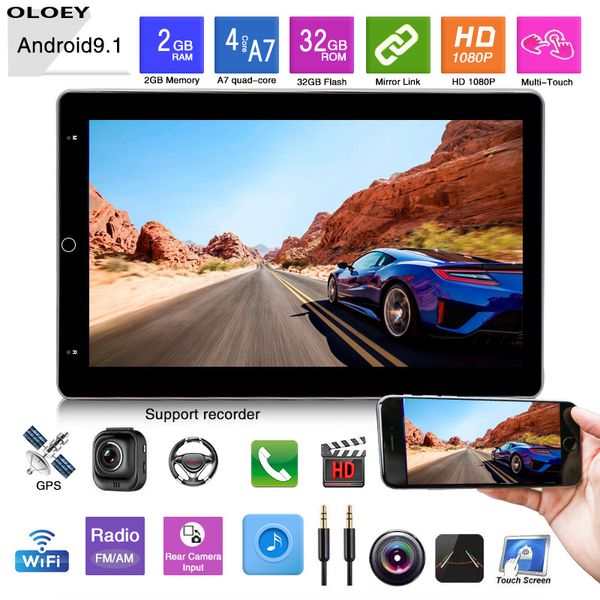 1 din hd car radio android 9.1 multimedia player bluetooth navigation universal touch multimedia display rotate automatically car dvd
1 din hd car radio android 9.1 multimedia player bluetooth navigation universal touch multimedia display rotate automatically car dvd