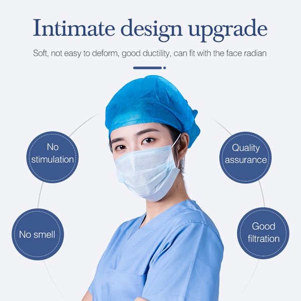 50pcsanti-pollution 3 laye mask dust protection masks disposable face masks elastic ear disposable dust filter safety mask
50pcsanti-pollution 3 laye mask dust protection masks disposable face masks elastic ear disposable dust filter safety mask