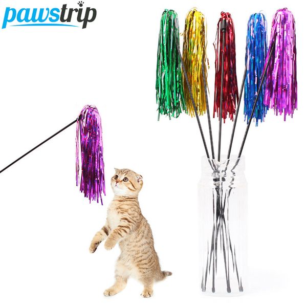 10pcs/lot colorful ribbon cat toy wand 50cm long plastic stick pet teaser toy for cats
10pcs/lot colorful ribbon cat toy wand 50cm long plastic stick pet teaser toy for cats