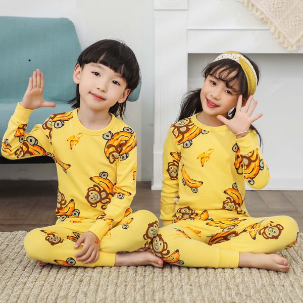 spring pajamas for children long sleeve cotton blend pajamas suit cartoon animal clothing set baby pyjamas pijamas set sleepwear, Blue;red
spring pajamas for children long sleeve cotton blend pajamas suit cartoon animal clothing set baby pyjamas pijamas set sleepwear, Blue;red