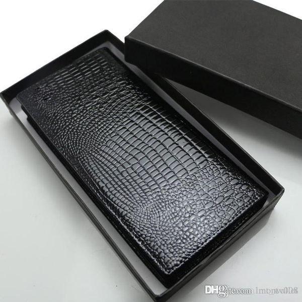 man alligator wallet high-end genuine leather card b m wallets brand long black card package holder wallet holder gift box mtpurse inqhq
man alligator wallet high-end genuine leather card b m wallets brand long black card package holder wallet holder gift box mtpurse inqhq