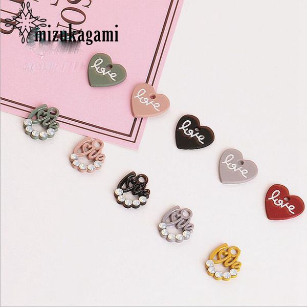 zinc alloy inlaid drill rubber color charms heart charms 10pcs/lot for diy fashion earrings jewelry making accessories, Bronze;silver
zinc alloy inlaid drill rubber color charms heart charms 10pcs/lot for diy fashion earrings jewelry making accessories, Bronze;silver