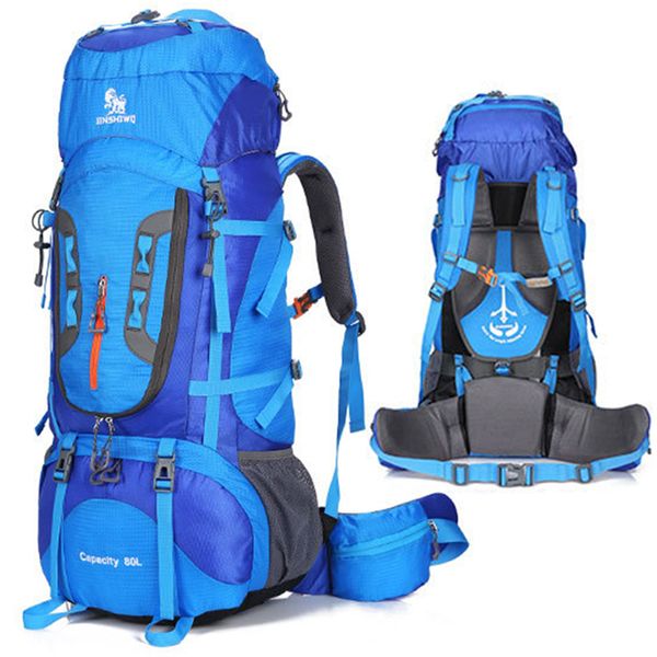80l outdoor backpack camping climbing bag waterproof mountaineering hiking backpack sport bag climbing travel rucksacks trekking
80l outdoor backpack camping climbing bag waterproof mountaineering hiking backpack sport bag climbing travel rucksacks trekking