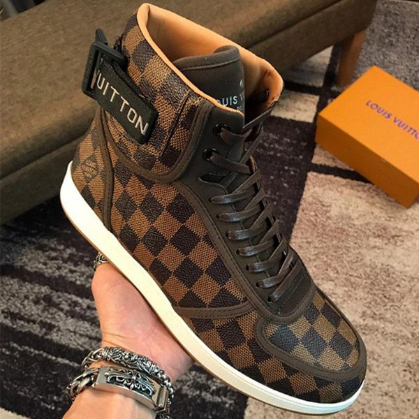 Brand plaid printing port boot cla ic ca ual men lace up flat tyli h high neaker rubber out ole with original box
Brand plaid printing port boot cla ic ca ual men lace up flat tyli h high neaker rubber out ole with original box