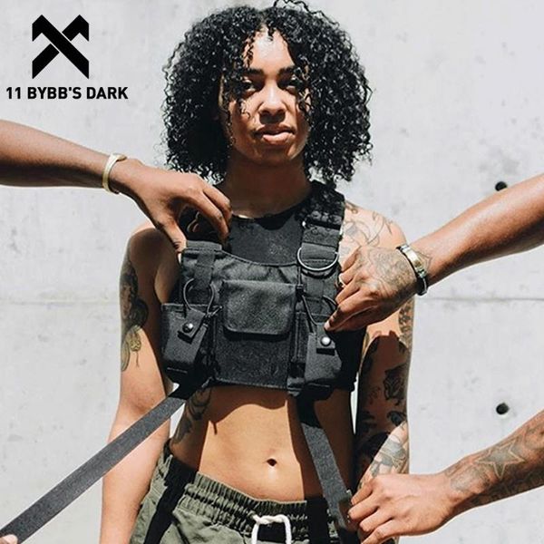 11 bybb's dark 2020 hip hop streetwear men tactical shoulder bags chest rig bag male functional waist pack adjustable pockets
11 bybb's dark 2020 hip hop streetwear men tactical shoulder bags chest rig bag male functional waist pack adjustable pockets