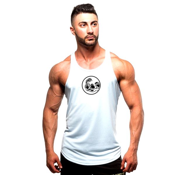 2020 new men sleeveless vest gym sports fitness bodybuilding sleeveless shirt men sportswear casual vest undershirt, White;black
2020 new men sleeveless vest gym sports fitness bodybuilding sleeveless shirt men sportswear casual vest undershirt, White;black