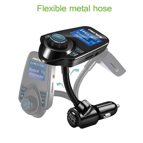 aozbz bluetooth fm transmitter car mp3 player wireless a2dp 2.1a usb charger fm modulator handscar kit lcd for smartphone
aozbz bluetooth fm transmitter car mp3 player wireless a2dp 2.1a usb charger fm modulator handscar kit lcd for smartphone