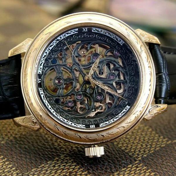 fashionable men's watch full automatic mechanical movement calfskin strap minerals super mirror size: 42mm exquisite quality, Slivery;brown
fashionable men's watch full automatic mechanical movement calfskin strap minerals super mirror size: 42mm exquisite quality, Slivery;brown
