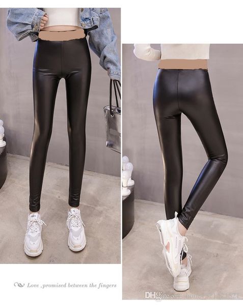 2020 new women's autumn winter letter print bandage elastic waist bodycon tunic pu leather long pants leggings tights, Black;white
2020 new women's autumn winter letter print bandage elastic waist bodycon tunic pu leather long pants leggings tights, Black;white