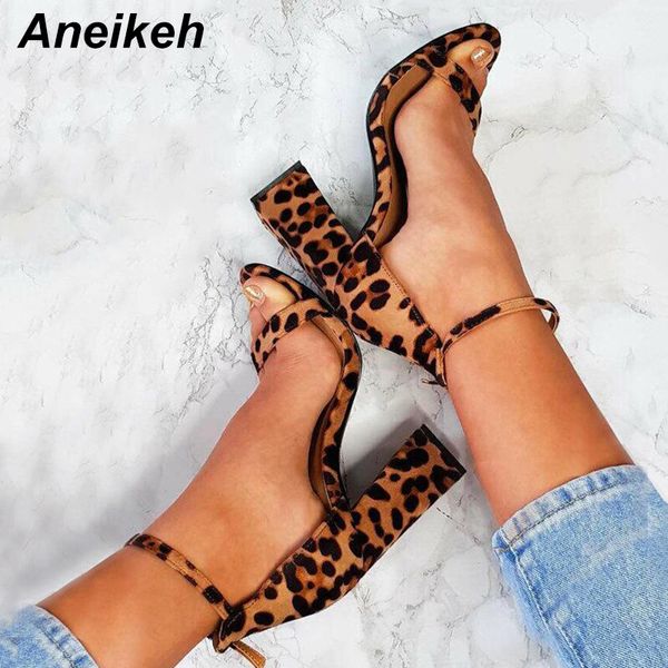 ¡nuevo verano 2019 sandalias aneikeh a la moda sexis con estampado de leopardo y tacón de punta abierta para mujer, zapatos de tacón fino y, Black
¡nuevo verano 2019 sandalias aneikeh a la moda sexis con estampado de leopardo y tacón de punta abierta para mujer, zapatos de tacón fino y, Black