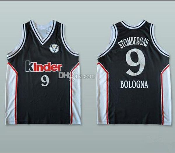 salius stombergas #9 kinder bologna bolonia retro basketball jersey mens stitched custom any number name jerseys, Black;red
salius stombergas #9 kinder bologna bolonia retro basketball jersey mens stitched custom any number name jerseys, Black;red