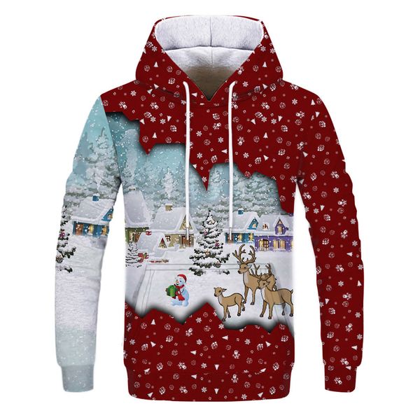 men's christmas hoodie fun ugly 3d print sweatshirt long sleeve christmas coats male casual sportswear streetwear brand clothing, Black
men's christmas hoodie fun ugly 3d print sweatshirt long sleeve christmas coats male casual sportswear streetwear brand clothing, Black