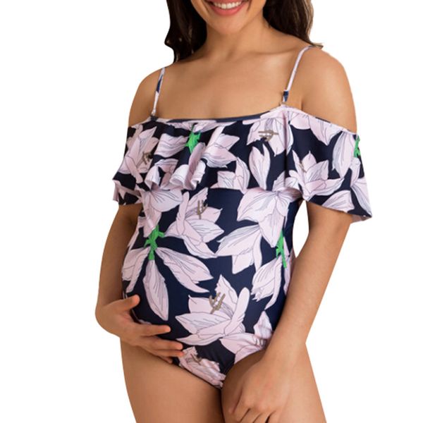 SAGACE Women Maternity One Piece Swimwear Women Floral Print Bikinis Swimsuit Summer Pregnancy Ruffles Backless Beachwear Suit
SAGACE Women Maternity One Piece Swimwear Women Floral Print Bikinis Swimsuit Summer Pregnancy Ruffles Backless Beachwear Suit
