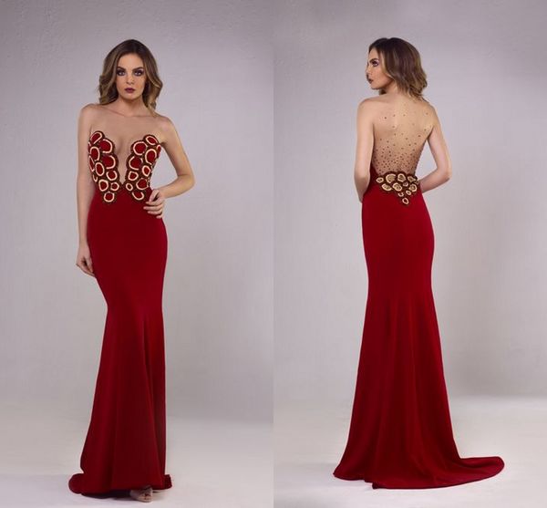 New Arrival Dark Red Mermaid Evening Gowns Sexy Prom Dress Beaded Party Dresses Plus Size vestidos de fiesta robes de soirée Abendkleider
New Arrival Dark Red Mermaid Evening Gowns Sexy Prom Dress Beaded Party Dresses Plus Size vestidos de fiesta robes de soirée Abendkleider