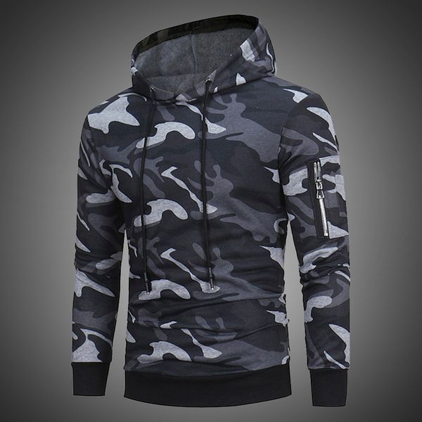 2019 fashion zipper men hoodies sweatshirt camouflage mens hoody tracksuit brand armygreen casual hooded pullover male, Black
2019 fashion zipper men hoodies sweatshirt camouflage mens hoody tracksuit brand armygreen casual hooded pullover male, Black