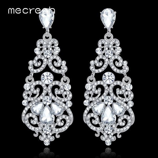 mecresh gorgeous crystal earrings for women silver color geometric long hanging earrings fashion bridal wedding jewelry eh373, Golden
mecresh gorgeous crystal earrings for women silver color geometric long hanging earrings fashion bridal wedding jewelry eh373, Golden