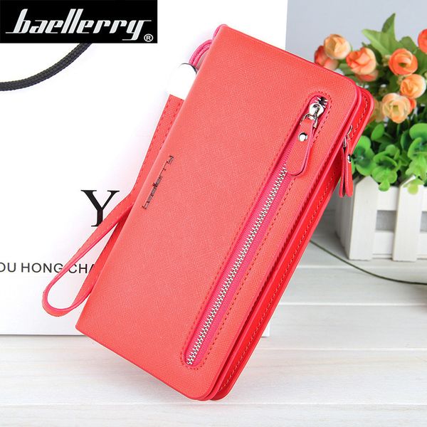 women wallets leather purse long zipper casual clutch wallet wristlet portefeuille carteira feminina monedero solid black colors y190701, Red;black
women wallets leather purse long zipper casual clutch wallet wristlet portefeuille carteira feminina monedero solid black colors y190701, Red;black