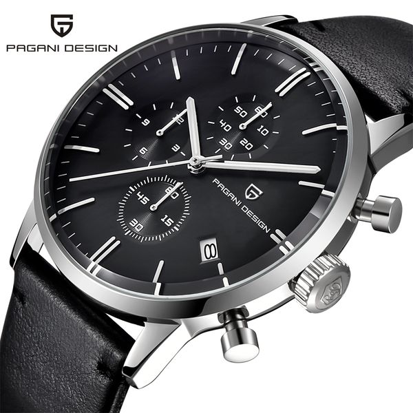 mens watches waterproof 30m genuine leather japanese vk67 movement quartz watches men relogio masculino, Slivery;brown
mens watches waterproof 30m genuine leather japanese vk67 movement quartz watches men relogio masculino, Slivery;brown