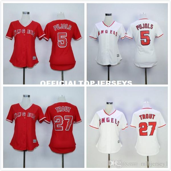womens 27 mike trout 56 kole calhoun 5 albert pujols blank jersey white red retro jersey, Black;blue
womens 27 mike trout 56 kole calhoun 5 albert pujols blank jersey white red retro jersey, Black;blue