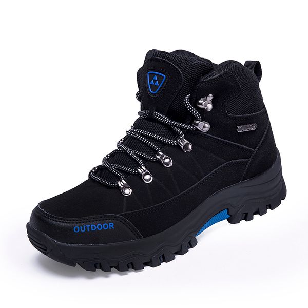 super warm men winter boots quality suede leather men boots fur plush snow winter shoes for outdoor shoes, Black
super warm men winter boots quality suede leather men boots fur plush snow winter shoes for outdoor shoes, Black