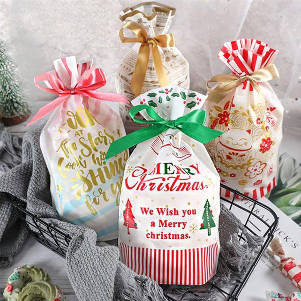 10pcs christmas gift drawstring bag candy treat cookie bag with silk ribbon for christmas festival
10pcs christmas gift drawstring bag candy treat cookie bag with silk ribbon for christmas festival
