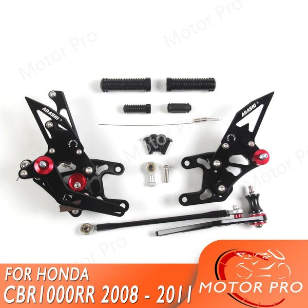 adjustable footrests for cbr1000rr 2008 - 2011 foot rest peg rearsets pedal cbr 1000 rr cbr1000 1000rr black 2009 2010 11
adjustable footrests for cbr1000rr 2008 - 2011 foot rest peg rearsets pedal cbr 1000 rr cbr1000 1000rr black 2009 2010 11