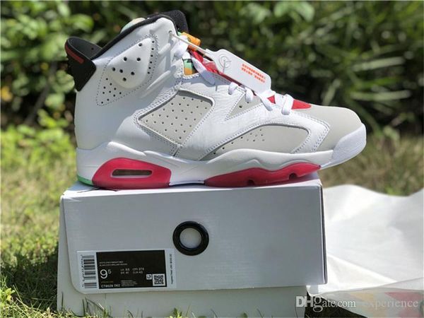 2021 authentic 6 hare 6s shoes neutral grey white true red black ct8529-062 mens outdoor sneakers with original box 
2021 authentic 6 hare 6s shoes neutral grey white true red black ct8529-062 mens outdoor sneakers with original box