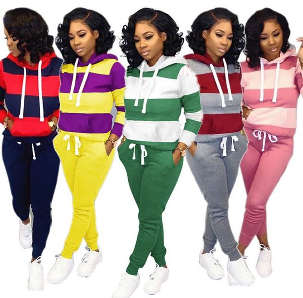 plus size 3xl women jogger suit 2pieces set tracksuit hooded hoodies pants casual stripe fall winter outfits sports sweatsuit 1501, Black;gray
plus size 3xl women jogger suit 2pieces set tracksuit hooded hoodies pants casual stripe fall winter outfits sports sweatsuit 1501, Black;gray