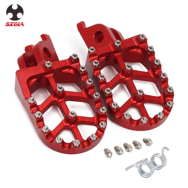 motorcycle cnc foot pegs rests red pedals footpegs aluminum for crf250x 450x 2005-15 crf250r crf450r cr125/250 2002-2007
motorcycle cnc foot pegs rests red pedals footpegs aluminum for crf250x 450x 2005-15 crf250r crf450r cr125/250 2002-2007