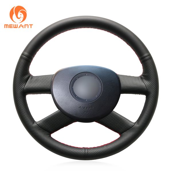 mewant black artificial leather car steering wheel cover for vw polo 2003-2006
mewant black artificial leather car steering wheel cover for vw polo 2003-2006