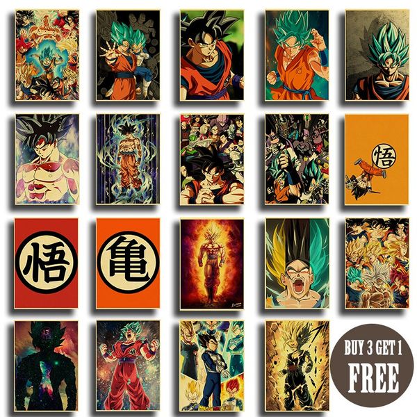japanese anime poster kraft paper printed vintage retro posters good quality wall art painting wall stickers
japanese anime poster kraft paper printed vintage retro posters good quality wall art painting wall stickers