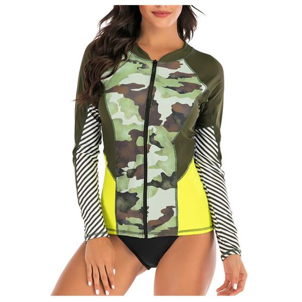rashguard women long sleeve swimsuit sun protection rash guard zipper swimwear crew neck upf50+ print surf shirt dropship 03
rashguard women long sleeve swimsuit sun protection rash guard zipper swimwear crew neck upf50+ print surf shirt dropship 03