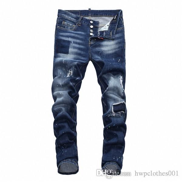 2020 new designer brand skinny mens slim fit jeans size hole worn out all season casual style fashionable mens joggers motorcycle perth, Blue
2020 new designer brand skinny mens slim fit jeans size hole worn out all season casual style fashionable mens joggers motorcycle perth, Blue