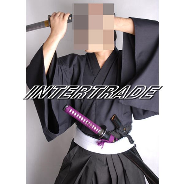 4pcs/set black wide sleeve kendo martial arts jacket iaido aikido uniforms clothing japanese samurai suits, White;black
4pcs/set black wide sleeve kendo martial arts jacket iaido aikido uniforms clothing japanese samurai suits, White;black