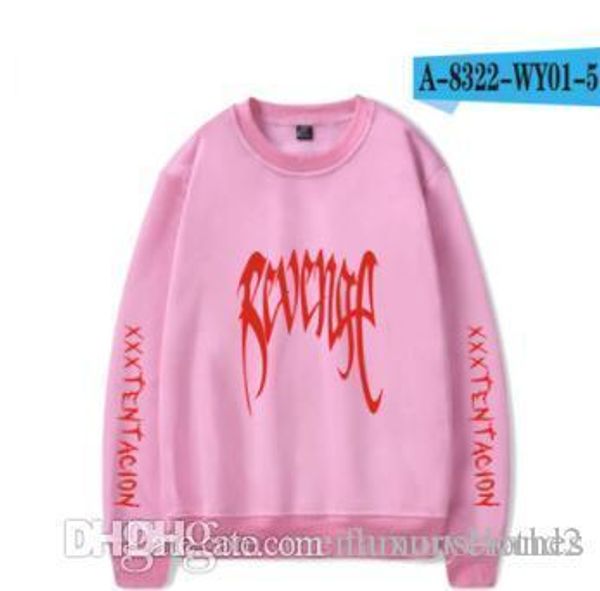 2018 горячих рэпер толстовка мужского revenge xxxtentacion designer o-образный вырез кофта с длинным рукавом tops, Black
2018 горячих рэпер толстовка мужского revenge xxxtentacion designer o-образный вырез кофта с длинным рукавом tops, Black