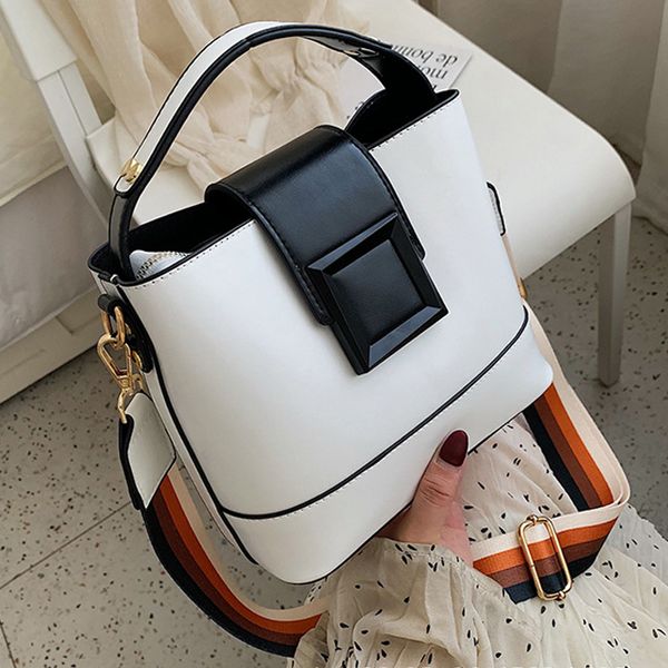 new women's hand bags pu leather contrasting wild simple ladies shoulder messenger crossbody bag #197478
new women's hand bags pu leather contrasting wild simple ladies shoulder messenger crossbody bag #197478