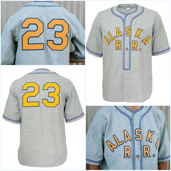 Alaskan Railroad 1948 Road Jersey Any Player or Number Stitch Sewn All Stitched High Quality Free Shipping Baseball Jerseys
Alaskan Railroad 1948 Road Jersey Any Player or Number Stitch Sewn All Stitched High Quality Free Shipping Baseball Jerseys
