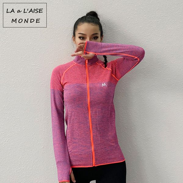 передняя молния женские йога рубашки с длинным рукавом йога top спортивная quick dry tracksuit женщины бег стоя воротник рубашки
передняя молния женские йога рубашки с длинным рукавом йога top спортивная quick dry tracksuit женщины бег стоя воротник рубашки