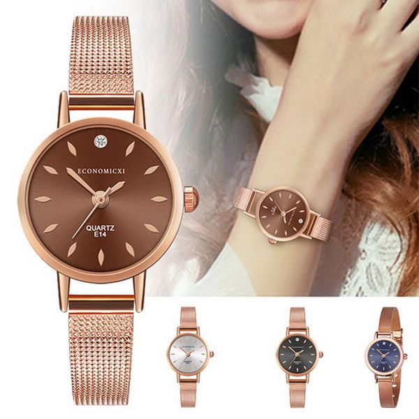 women classic quartz watch adjustable alloy strap casual sports watch gifts@88, Slivery;brown
women classic quartz watch adjustable alloy strap casual sports watch gifts@88, Slivery;brown