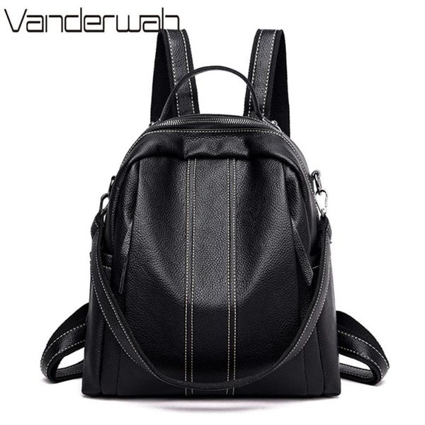 2020 new women black backpacks female soft leather school bags for girls shoulder bag travel rucksack fashion backpacks mochilas
2020 new women black backpacks female soft leather school bags for girls shoulder bag travel rucksack fashion backpacks mochilas