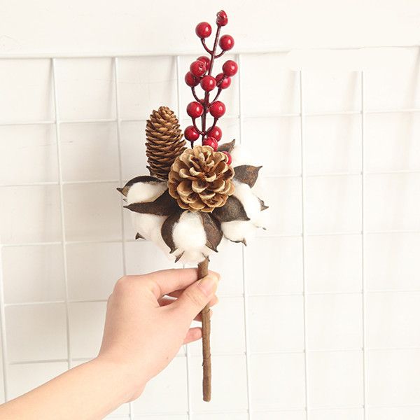 christmas decoration artificial cotton berry bunch simulation flowers bouquet home decoration artificial fake plants
christmas decoration artificial cotton berry bunch simulation flowers bouquet home decoration artificial fake plants