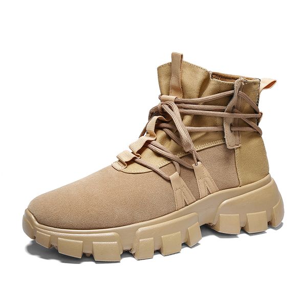 autumn and winter men's shoes high shoes boots tooling boots in the tide winter boot bota coturnos masculino, Black
autumn and winter men's shoes high shoes boots tooling boots in the tide winter boot bota coturnos masculino, Black