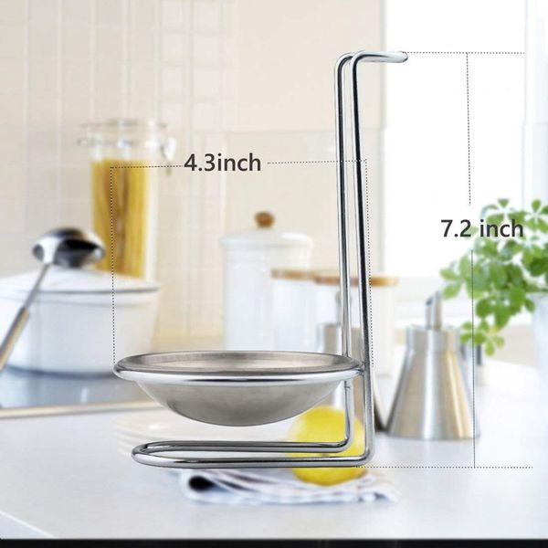 stainless steel spoon rest holder,long handle vertical saving soup ladles holders ladle rest soup ladle holder other kitchen dining bar
stainless steel spoon rest holder,long handle vertical saving soup ladles holders ladle rest soup ladle holder other kitchen dining bar