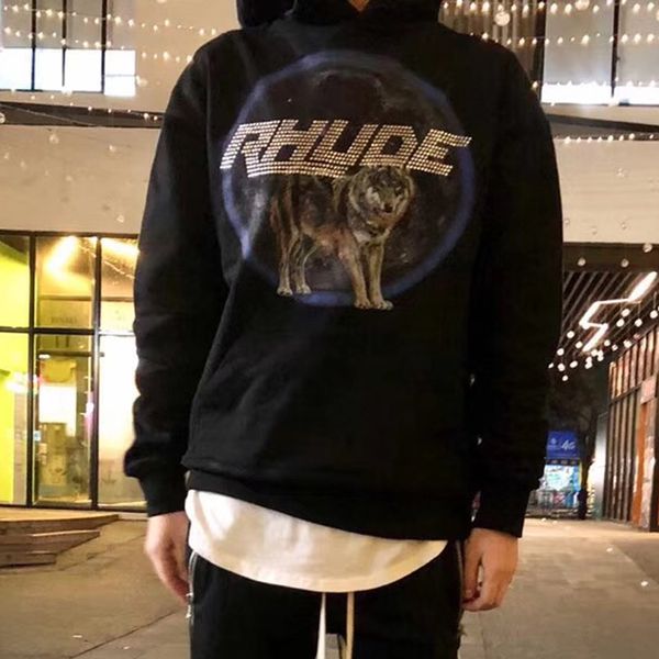 19fw rhude x maxfield la lo angele wolf printed hoodie kateboard treet pullover weat hirt fa hion hip hop hooded weater hfymwy247, Black
19fw rhude x maxfield la lo angele wolf printed hoodie kateboard treet pullover weat hirt fa hion hip hop hooded weater hfymwy247, Black